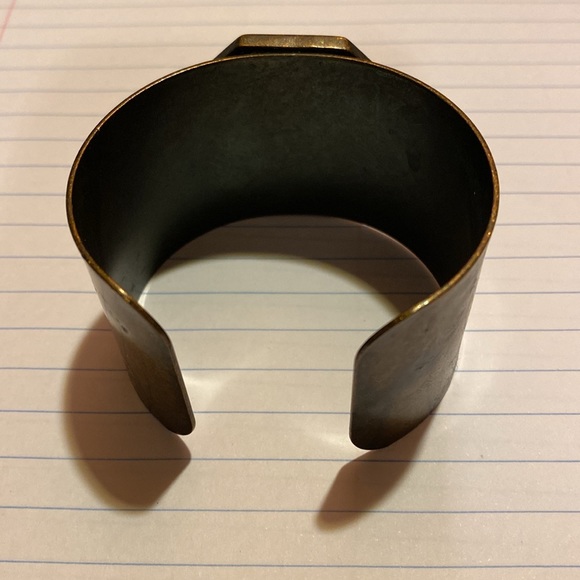 Vintage faux -Costume bracelet metal - Picture 3 of 7